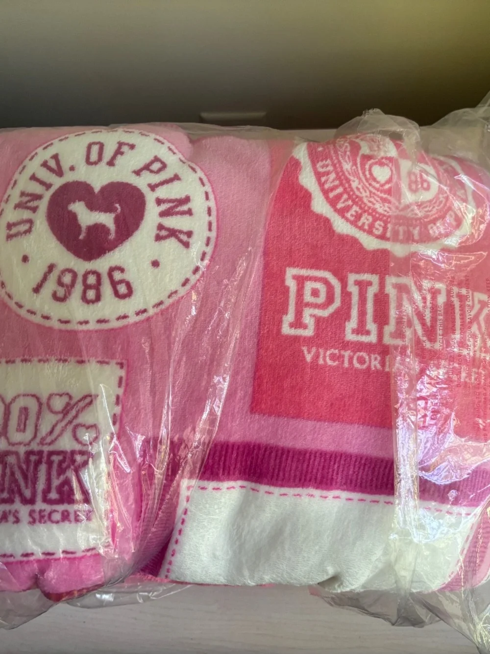 New PINK by Victoria’s Secret Pink Logo Design Throw